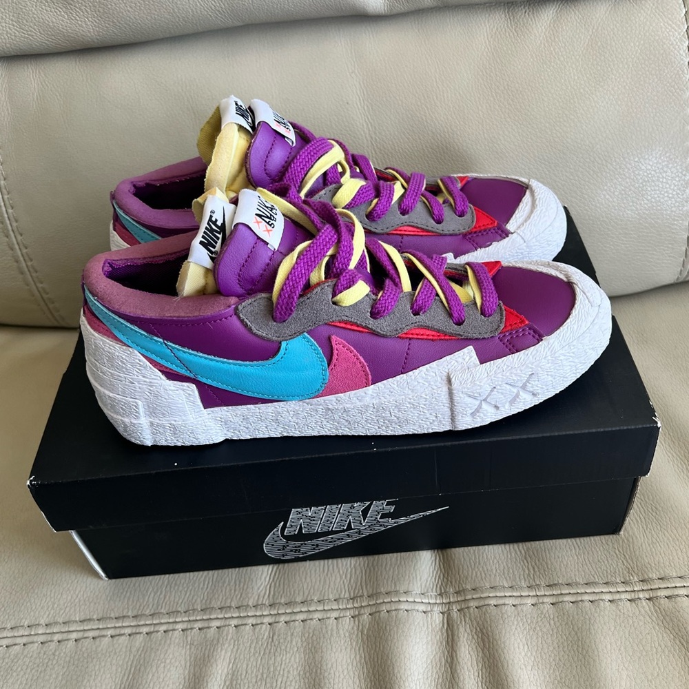 Nike Blazer Low KAWS x Sacai Purple Dusk